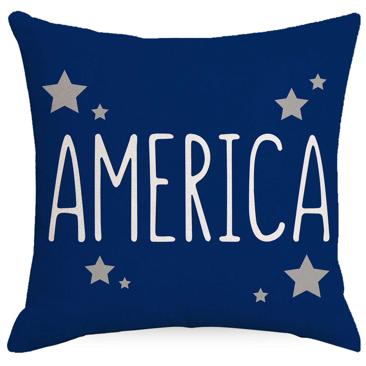 4th of July Decorations Pillow Covers Stripes Patriotic Throw Pillow Covers