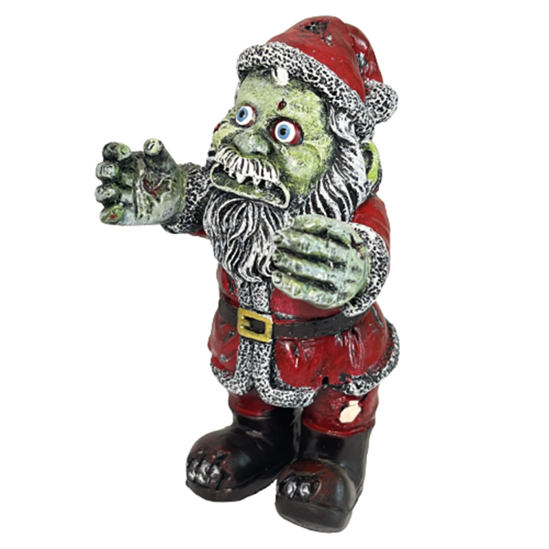 Zombie Gnome Statues, Resin Outdoor Gardening Dwarf Ornaments Halloween Scary Decoartion