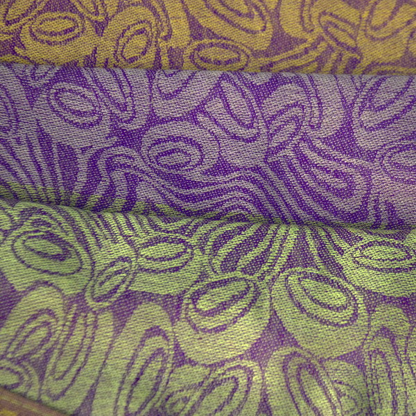 Blancho Bedding -Pa-a54-4 Purple Special Flowers Pattern Elegant Extra Soft Woven Pashmina/Shawl/Scarf