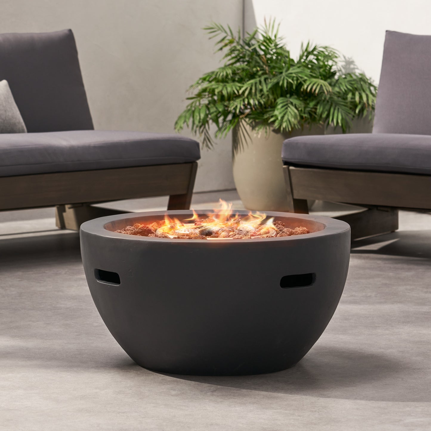 MARCEL 27" MGO FIRE PIT - 40,000 BTU