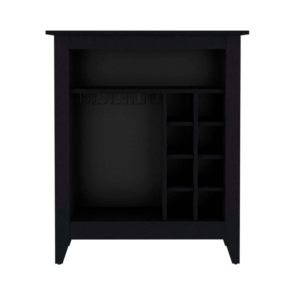 Bar Cabinet Castle, Living Room, Black