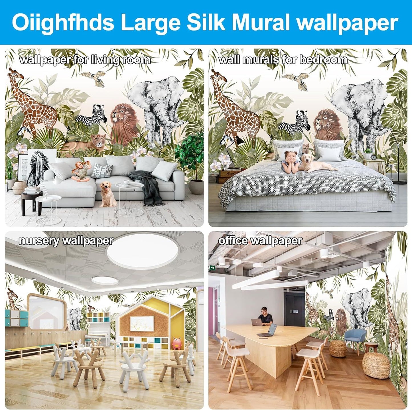 Large Silk Wall Murals, Cloud Wallpaper, 155in(W) x103in(H), Kids Wallpaper, Showcasing Luxury and Elegance, Perfect for Kids' Room, Living Room, and Wallpaper for Bedroom.