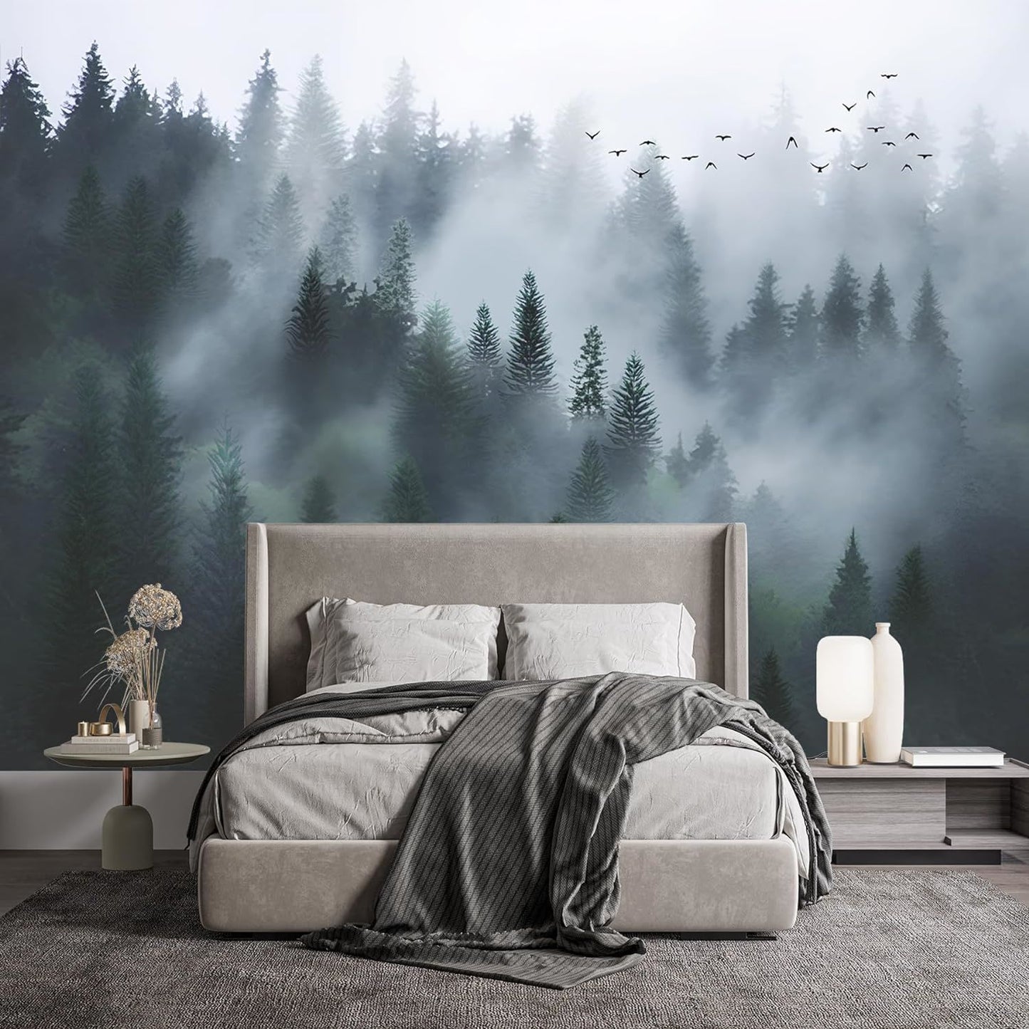 Large Silk Wall Murals, Cloud Wallpaper, 155in(W) x103in(H), Kids Wallpaper, Showcasing Luxury and Elegance, Perfect for Kids' Room, Living Room, and Wallpaper for Bedroom.