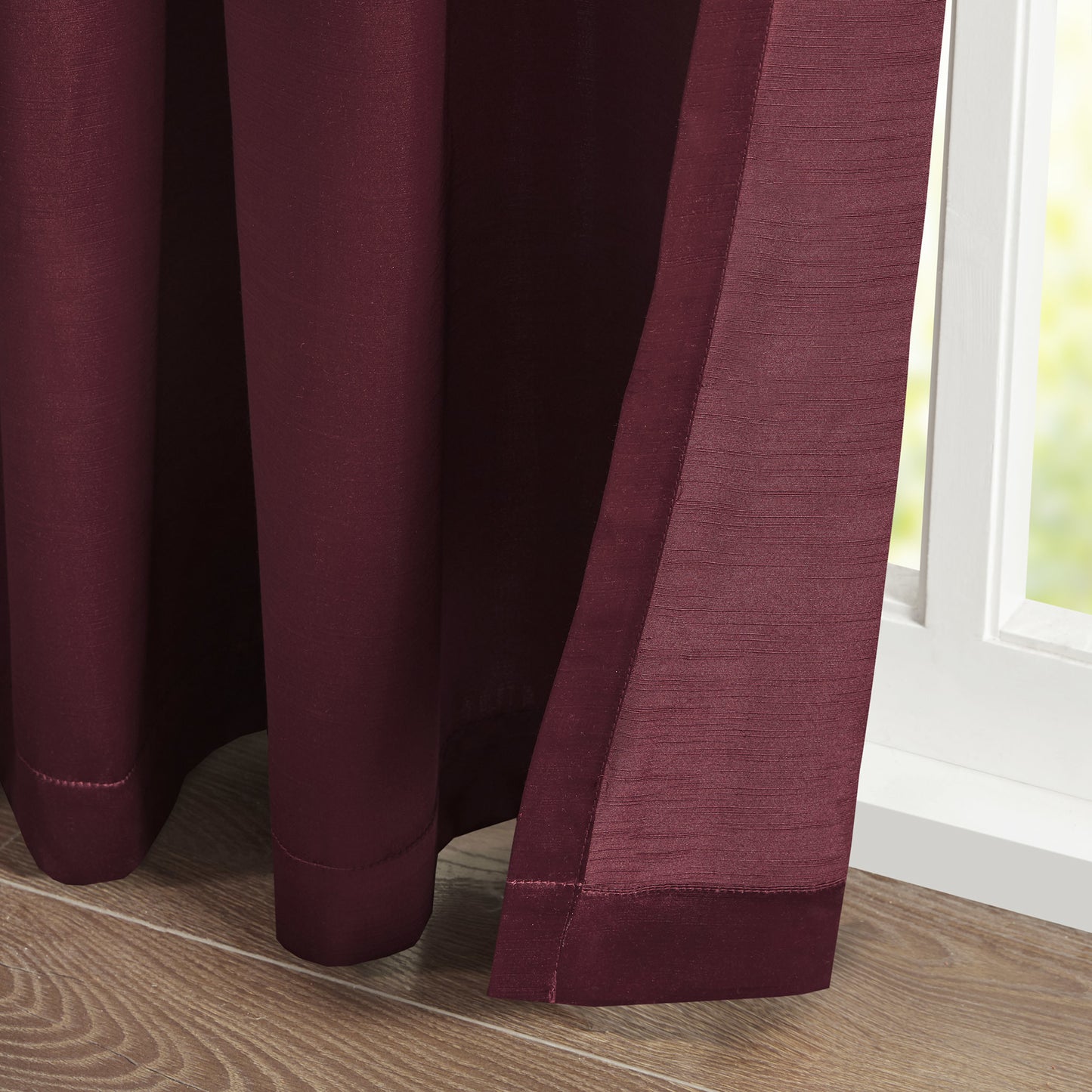 Pleat Curtain Panel with Tieback (Single)