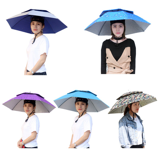 Quick Shade Personal Umbrella Hat